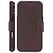 Custodia Folio Per Iphone 17 Air Magsafe In Pelle Con Cover Amovibile, Marrone Scuro - Foto miniatura 2