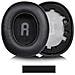 Cuscinetti Auricolari Di Ricambio In Pelle Proteica Nera Compatibili Con Cuffie Jbl Tune T700bt T710 720 T750btnc T760nc - Set Da 3 Pezzi - Foto miniatura 1