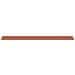 Scaffale da parete 2 pcs Rosso 100 x 9 x 3 cm Legno multistrato - Foto miniatura 7