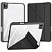 Cover per iPad Pro 12.9 (2022) - TPU+PC+Pelle /PU, Nero, Antiurto - Foto miniatura 2