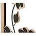 Decorazione In Metallo 3d Fiori 46-marrone-metallo-30x2,5x60 Cm - Foto miniatura 4