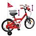 Bicicletta per Bambini 16 Pollici per bambini di 4-6 anni Rosso - Foto miniatura 7