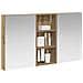 Set di Armadi da Bagno con porta 3 pcs 110 x 10,5 x 60,5 cm - Foto miniatura 3