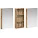 Set di Armadi da Bagno con porta 3 pcs 110 x 10,5 x 60,5 cm - Foto miniatura 5