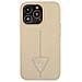 Guess Guhcp13lpsatle Custodia Per Iphone 13 Pro / 13 6,1 In Sabbia /sabbia Con Logo Saffianotriangle - Foto miniatura 2