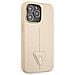 Guess Guhcp13lpsatle Custodia Per Iphone 13 Pro / 13 6,1 In Sabbia /sabbia Con Logo Saffianotriangle - Foto miniatura 6