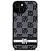 Custodia Dkny In Pelle A Quadri E Tinta Unita Con Strisce Stampate Per Samsung Galaxy S24 - Nera - Foto miniatura 1