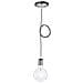 MT3201900 - Lampada con filo bianco e nero con una luce - Foto miniatura 4