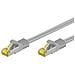 ICOC R7-7SS-020 - Cavo Patch Cat. 7 Plug RJ45 6A S / FTP LSZH 2m Grigio - Foto miniatura 1