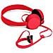 WH-520 Cuffia stereo rossa Coloud Knock - Rosso - Foto miniatura 1