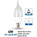 Lampadine Led E14 4w Candela Fiamma Luce Naturale 4500k Vt-1818 Tp 4156 Colpo Di Vento - Foto miniatura 1