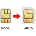 Taglia Carte Sim In Nano Sim + Adattatore Micro Sim E Spillo Estrattore - Foto miniatura 7