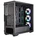 Case MasterBox MB511 ARGB Middle Tower ATX / EATX / Micro-ATX / Mini-ITX / SSI CEB 2 Porte USB 3.0 Colore Nero (Finestrato)  - Foto miniatura 7