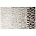 Tappeto In Pelle Bianco / Grigio 160 X 230 Cm Maldan - Foto miniatura 3