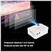 Videoproiettore LED Goya P20 2800 lumen Risoluzione 800 x 480 Compatibile Full HD 1080p 2 Altoparlanti Integrati Telecomando Ingressi VGA, 2xHDMI, USB2.0, MicroSD e AV Colore Bianco - Foto miniatura 10