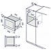 MJ3965ACS Forno Microonde da Incasso con Grill Capacità 25 Litri Potenza 900 Watt Colore Inox - Foto miniatura 2