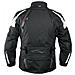Enduro Giacca Moto Turismo Touring Cordura Impermeabile 4 Stagioni Bianco S - Foto miniatura 3
