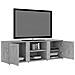Mobile Porta TV Grigio Cemento 120x34x37cm in Legno Multistrato - Foto miniatura 3