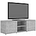 Mobile Porta TV Grigio Cemento 120x34x37cm in Legno Multistrato - Foto miniatura 6