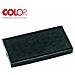 Cuscinetto Ov44 Nero Ovale Tampone Di Ricambio Per Timbro Colop Ov40 Misura 28x44mm - Foto miniatura 1