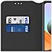Custodia Xiaomi Redmi Note 10 Pro Portacarte Funzione Supporto Similpelle Nero - Foto miniatura 3