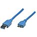 Cavo USB 3.0 SuperSpeed 2 m - Blu - Foto miniatura 1