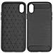 Maxy Custodia B-case Tpu Silicone Cover Case Per Apple Iphone Xr Carbon Metal Black - Foto miniatura 1
