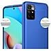 Custodia Compatibile Con Xiaomi Redmi 10 / Redmi Note 11 4g In Blu Metallico - Coperchio Protettivo In Silicone Tpu Flessibile - Foto miniatura 5