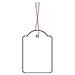 Etichette Pendenti Etichette Pendenti. Bland Rosso 32x50 32,0 X 50,0 Mm Bianco - Foto miniatura 2