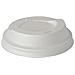 85220 Coperchio Per Tazza Bianco 50 Pz Acido Polilattico (pla) - Foto miniatura 1