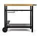 Carrello Per Plancha Nero /legno - Gs131 - Foto miniatura 1