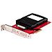 Scheda adattatore da U. 3 a PCIe, adattatore PCIe 4.0 x4 per SSD U. 3 NVMe da 2,5", scheda aggiuntiva PCI Express SFF-TA-1001 per desktop /server, conforme a TAA - Indipendente dal Sistema Operativo - Foto miniatura 6