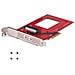 Scheda adattatore da U. 3 a PCIe, adattatore PCIe 4.0 x4 per SSD U. 3 NVMe da 2,5", scheda aggiuntiva PCI Express SFF-TA-1001 per desktop /server, conforme a TAA - Indipendente dal Sistema Operativo - Foto miniatura 7