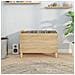 Mobile Porta Dischi Rovere Sonoma 74,5x38x48 Legno Multistrato - Foto miniatura 2