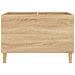 Mobile Porta Dischi Rovere Sonoma 74,5x38x48 Legno Multistrato - Foto miniatura 4