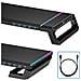 EW1268 supporto da tavolo per Tv a schermo piatto Nero Scrivania - Foto miniatura 2