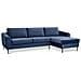 Divano Con Chaise Longue Gregory - Foto miniatura 1