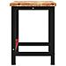 Banco Da Lavoro 140x60x83 Cm Legno Massello Acacia Rettangolare - Foto miniatura 5