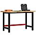 Banco Da Lavoro 140x60x83 Cm Legno Massello Acacia Rettangolare - Foto miniatura 8