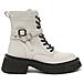 White Casual Closed Booties Stivaletti Pelle Scarpe Donna Bianco Eu 36, 848224/07-03 - Foto miniatura 2