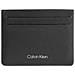 Concise Cardholder 4cc Portafoglio Pelle Accessori Uomo Nero Eu One Size, K50k510601 Bax - Foto miniatura 1