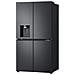 Frigorifero Americano GML960EVBE Classe E 641 Litri Total No Frost Colore Nero - Foto miniatura 4