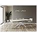 Tavolo allungabile 90x120/380 cm Karida cashmere gambe bianche - Foto miniatura 3