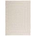 Tappeto Zizur Crema 120x170 Cm Aspetto Iuta Interni Ed Esterni - Foto miniatura 3
