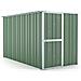 Casetta Giardino Lamiera Box In Acciaio Zincato 175x307cm X H1.82m - 95kg - 5,4mq - Verde - Foto miniatura 6