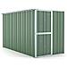 Casetta Giardino Lamiera Box In Acciaio Zincato 175x307cm X H1.82m - 95kg - 5,4mq - Verde - Foto miniatura 1