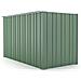 Casetta Giardino Lamiera Box In Acciaio Zincato 175x307cm X H1.82m - 95kg - 5,4mq - Verde - Foto miniatura 8