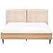 Letto Bouclé Limanton 160 X 200 Cm Beige - Foto miniatura 5