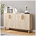 Rody Credenza 4 Ante Con Effetto Travertino Rigato 120x73cm - Foto miniatura 3