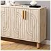 Rody Credenza 4 Ante Con Effetto Travertino Rigato 120x73cm - Foto miniatura 4